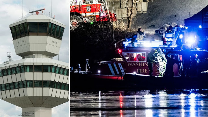Revelan audios de controlador de vuelo durante accidente aéreo en Washington DC
