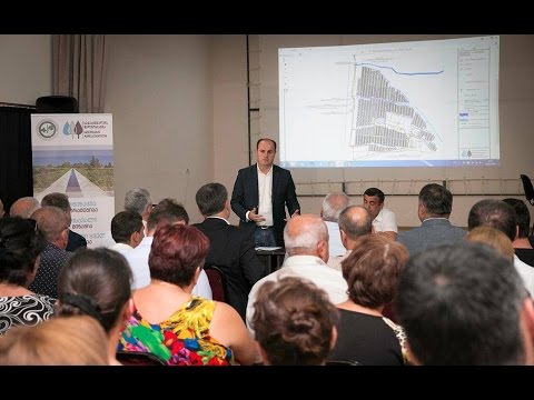 წეროვანის დევნილთა დასახლებაში საირიგაციო ქსელი მოეწყობა