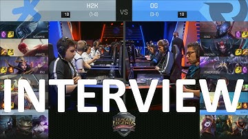H2K vs OG Post Game Interview