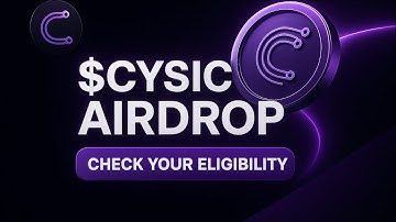 Cysic Airdrop - Claim Up to 20k$ Don
