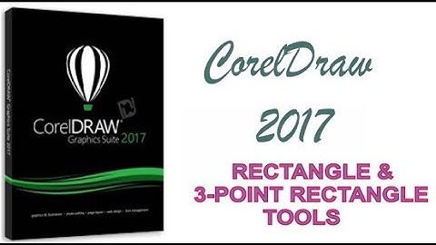 COREL DRAW 2017 USING RECTANGLE & 3 POINT RECTANGLE TOOLS HINDI URDU PART 19