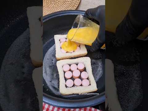СУПЕР ВКУСНЫЙ И БЫСТРЫЙ ЗАВТРАК за 5 МИНУТ І Простой рецепт завтрака!