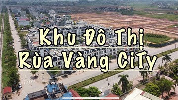 Khu đô thị Rùa Vàng city Bắc giang , góc nhìn Flycam