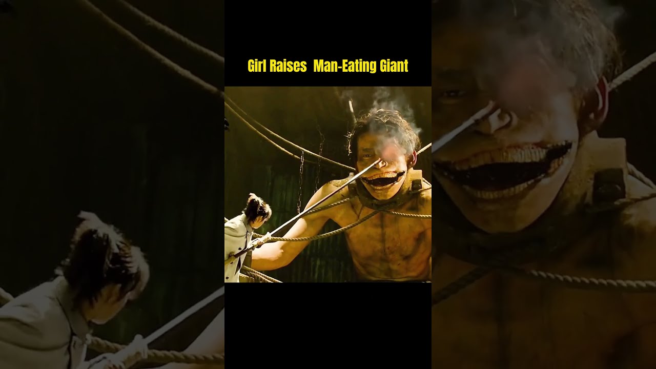 Girl Raises a Man-Eating Giant in Captivity For Research #shorts #giant #sicfi #maneating #movie