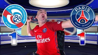 STRASBOURG 1-1 PARIS SG - Azéd Stories
