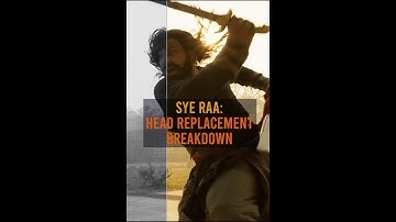 VFX Breakdown Face Replacement Sye Raa Narasimha Reddy Tollywood Movie by AlzahraVFX