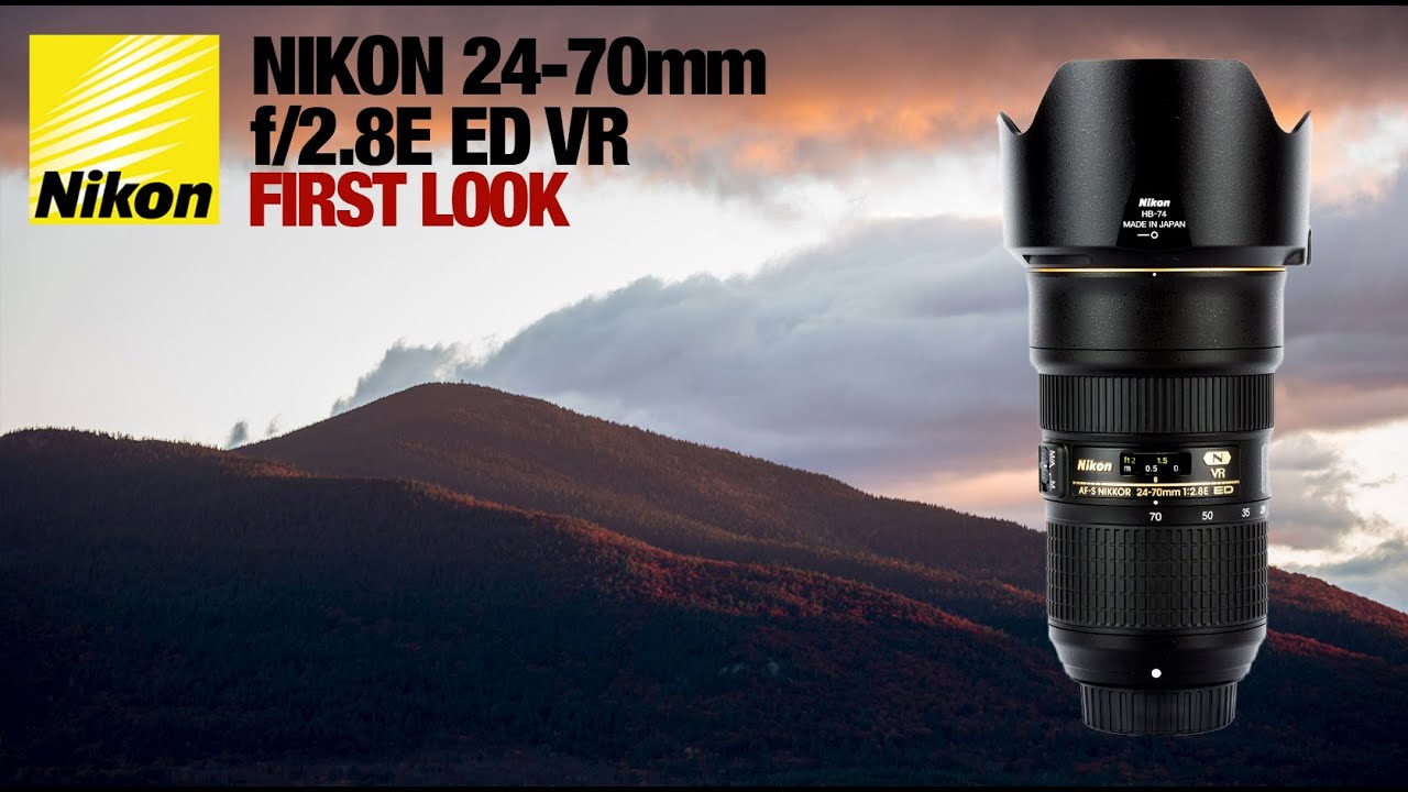 retning Ti år spild væk Nikon 24-70 f/2.8 E VR: First Look - YouTube