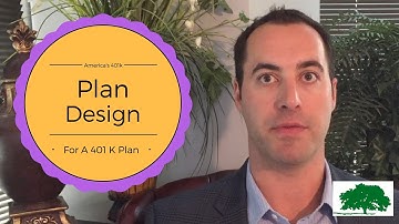 Plan Design for a 401k Plan