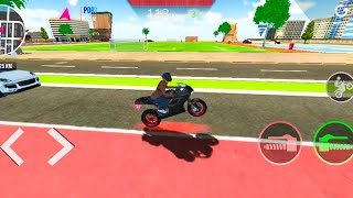 Moto Rider: City Racing Sim 🛵🚦 - Android Gameplay screenshot 1