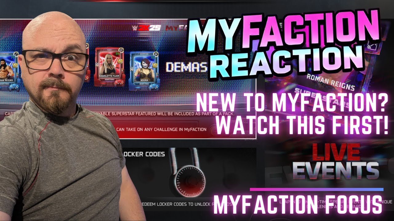 Руководство для начинающих MyFaction — как добиться успеха в WWE 2K25!