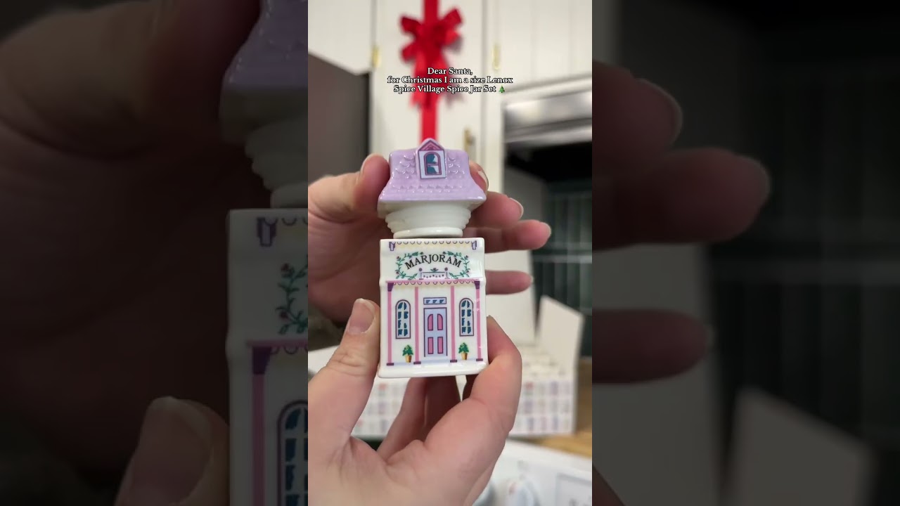 This Lenox Spice Villiage Spice Jar Set is timeless! ✨ 