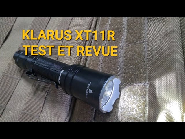 Lampe torche tactique XT11S Klarus