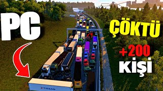 GECE SAATLERİNDE BU YOLU KULLANMAK STRES (ARTTIRABİLİR!) [ETS2 MP]