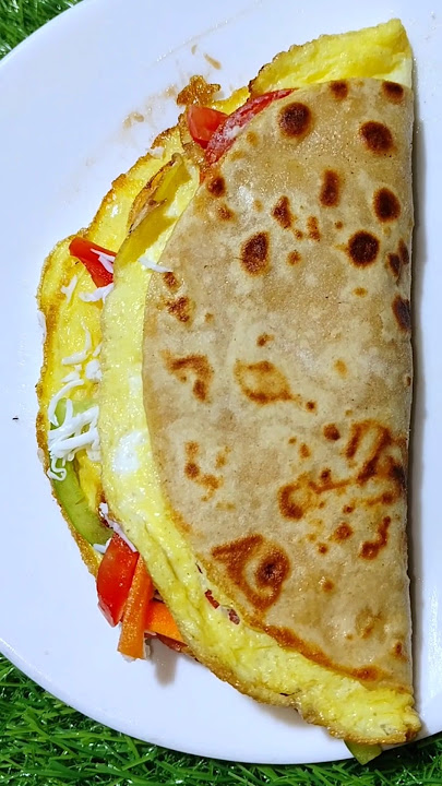 Easy anda paratha breakfast ideas #shorts