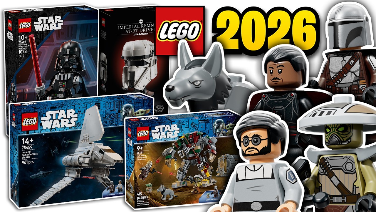 LEGO Star Wars Summer 2026 Sets OFFICIALLY Revealed - YouTube