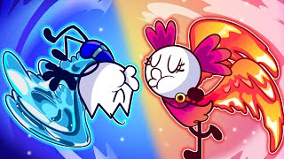 When Ice Meets Fire: The Elemental Love Story | HOT vs COLD | Hilarious Cartoon