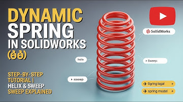 SolidWorks Dynamic Spring Animation Tutorial | Step-by-Step Guide