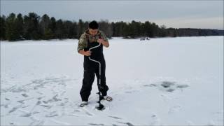 How To Make A Simple Cooler Out On The Ice