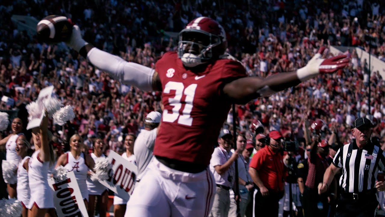 Alabama LB Will Anderson snags first pick six YouTube