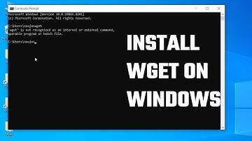 How to Download and Install Wget on Windows