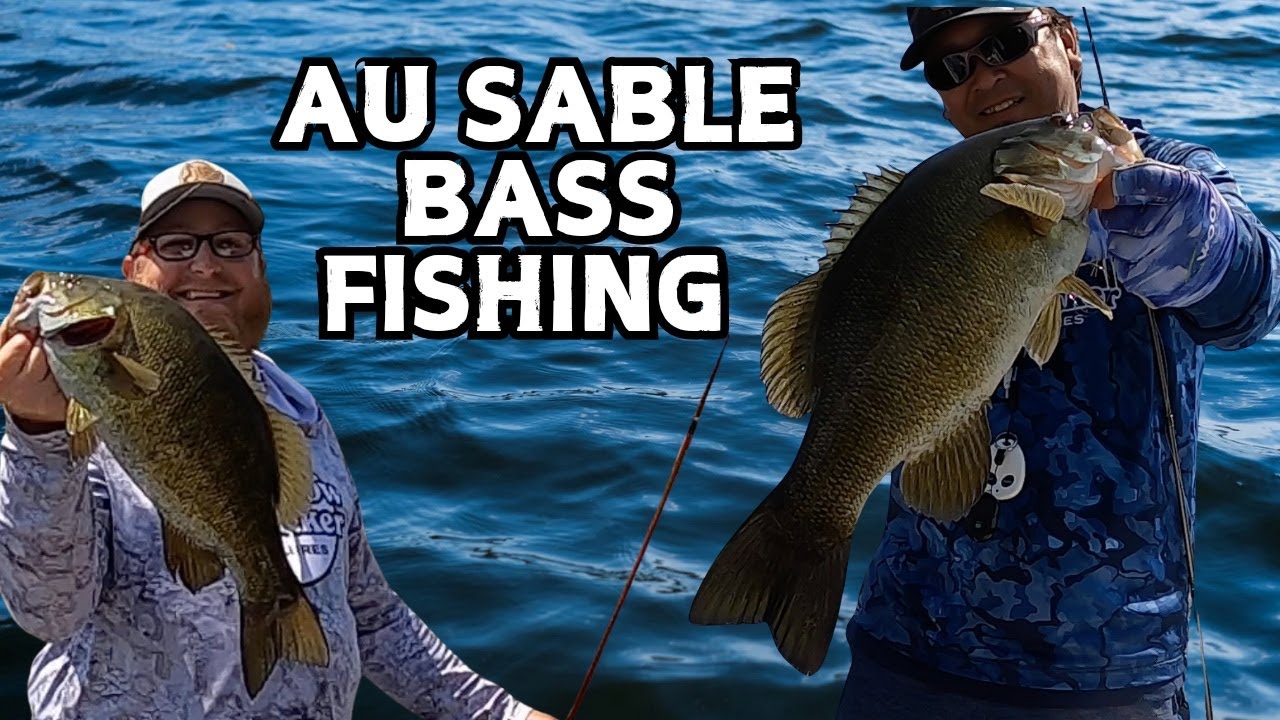 Bass Fishing The AuSable River