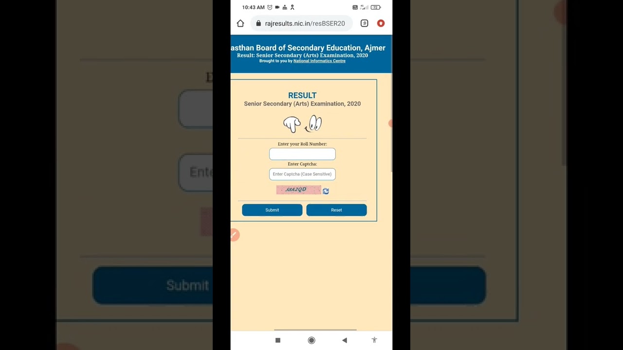 rbse 12th science comerce arts result declare today check result 2022 😍😍😍