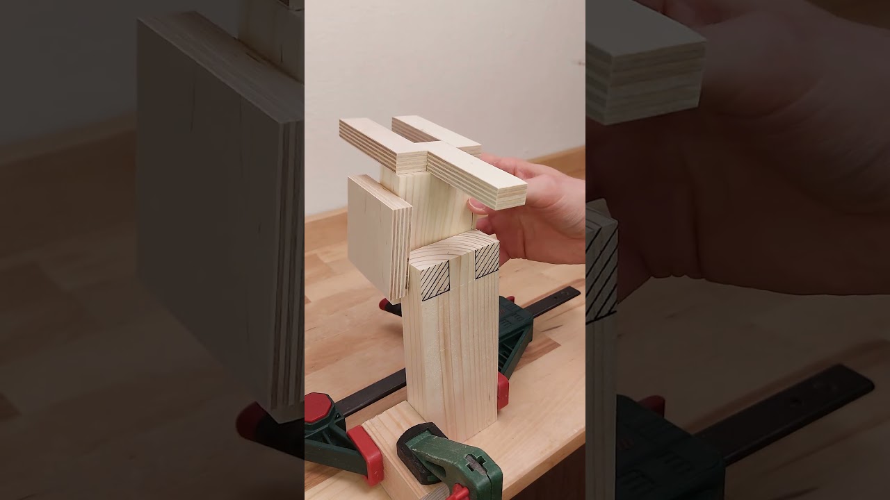 How to Make a Corner! #diy #woodworking #shorts