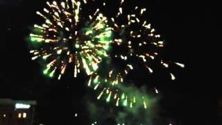 Akron aeros fireworks 8.17.13