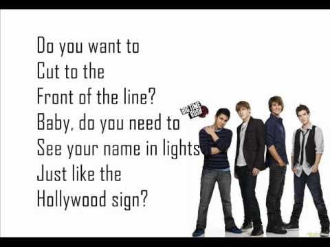 Big Time Rush - Famous - Lyrics - YouTube