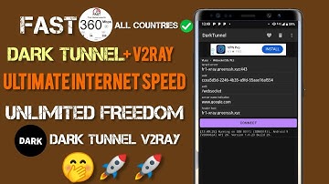 How To Setup Dark Tunnel V2ray Config Files For Fast and Secure Internet