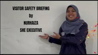 Safety Briefing for Visitor