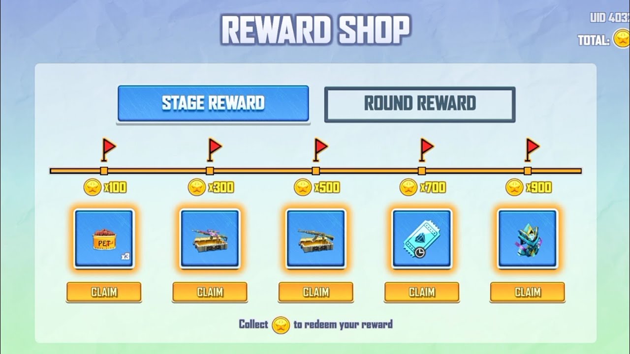 free fire free reward shop.