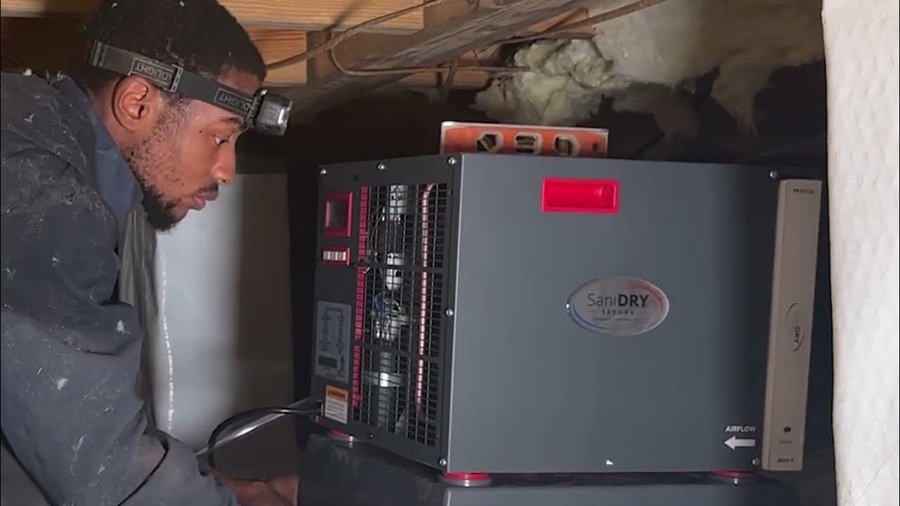 Musty Smell Fixed with Crawl Space Moisture Protection YouTube