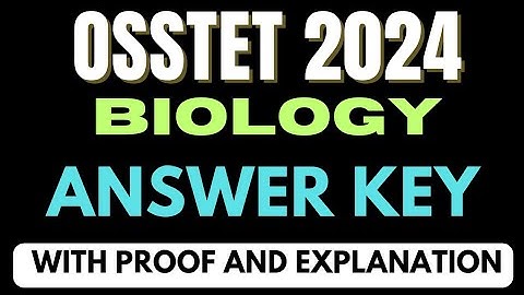 OSSTET 2024 Answer key | OSSTET 2024 | osstet cbz | Osstet cutoff | osstet Result | CKS Care