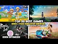 50 Playable Games Nintendo Switch Eden Emulator Android | Low End & High End Devices