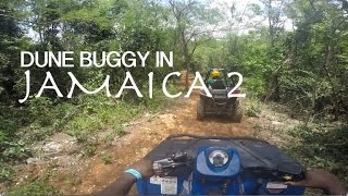 Dune Buggy and 4 wheel driving in Jamaica on an excursion.