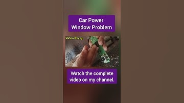 Best solution car power window not working- Power window switch not working- DIY Car Repair