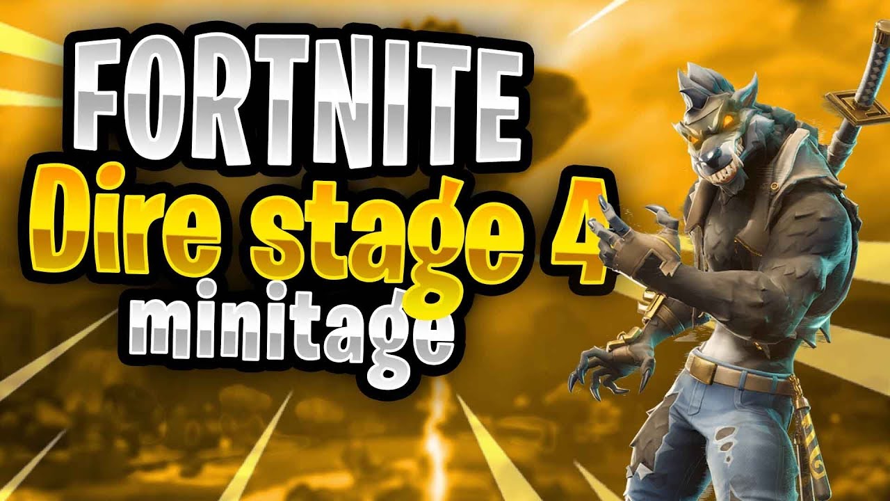 Dire Wolf Fortnite Stages
