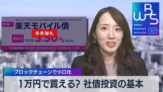 【素朴な疑問に答えます】個人投資家に朗報！？変わる社債のいろは（2023年8月16日） #WBS