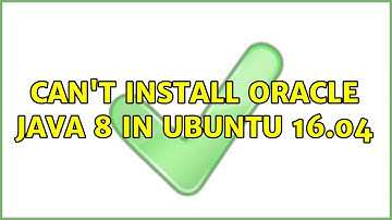Ubuntu: Can