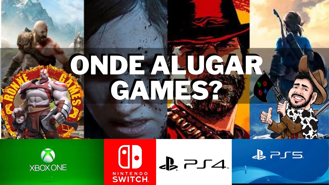 Player Games - Player Games - Aluguel de Jogos de *Playstation 4* e *Xbox  One* Funcionamos todos os dias: seg à sab - 10hrs às 22hrs; dom e feriados  - 14hrs às