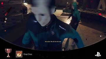 DeathLoop Machete Finishers trophy CHOP CHOP