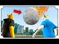 SOPRAVVIVO ALLO SCHIANTO DELLA LUNA GIGANTE SU GMOD CON POGGODOGGO!