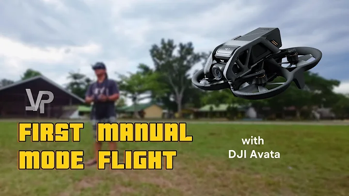 DJI AVATA | First Manual Mode Flight and First Crash