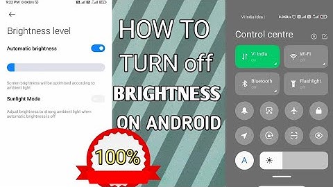 Redmi Mobile Brightness Problem Solution | Auto Brightness Problem In Redmi | Brightness Problem ||
