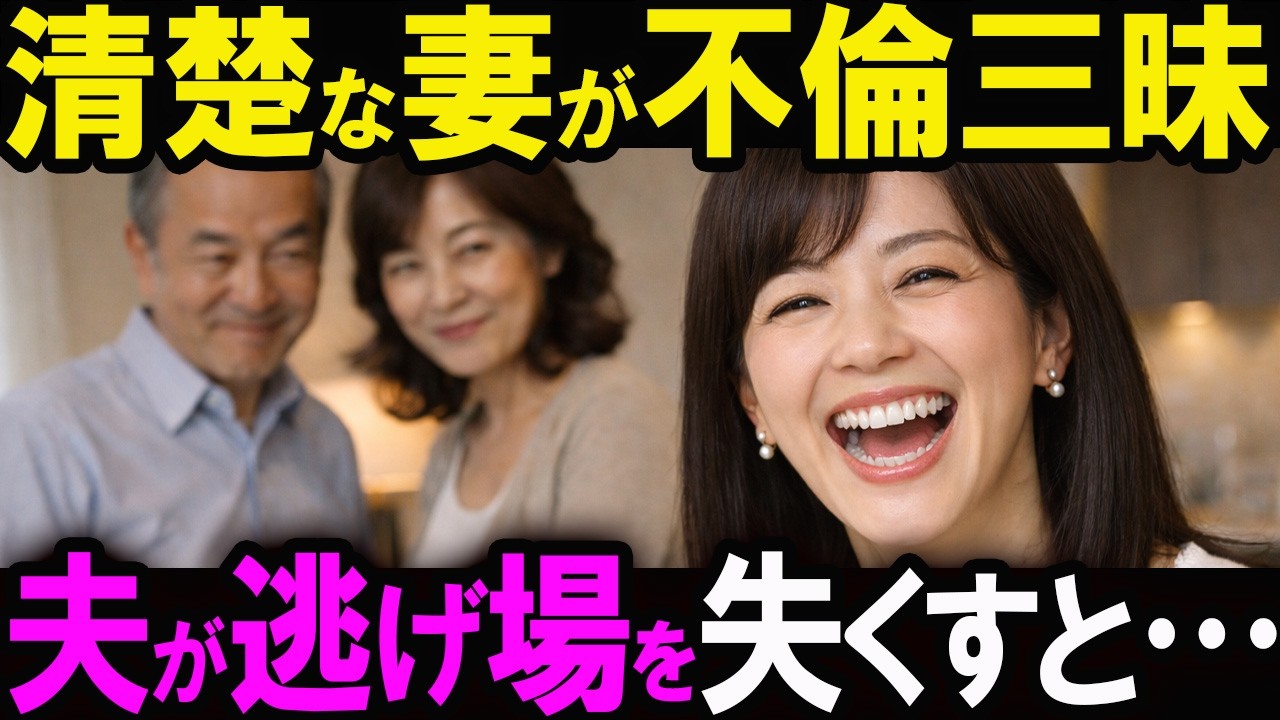 【修羅場】不倫妻「夫なんていらないｗ」家族全員が敵だったと知った夫の完璧な復讐劇【スカッと】