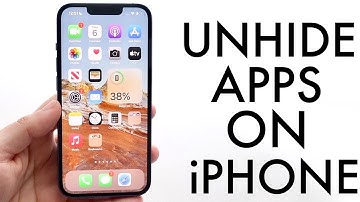 How To Unhide Apps On iOS 15! (2022)