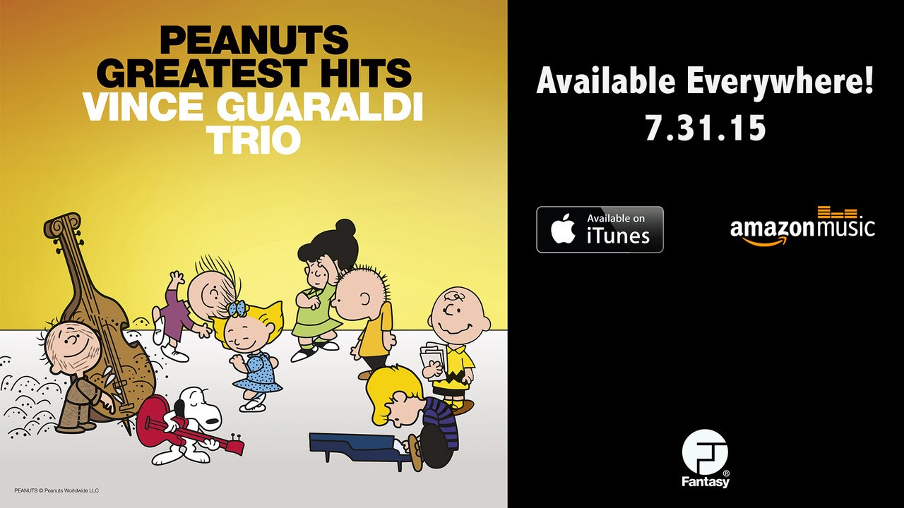 PEANUTS Greatest Hits - Vince Guaraldi Trio - Happiness Is - YouTube
