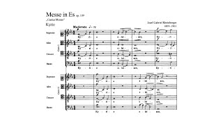 Josef Rheinberger – Mass in E flat major (Cantus Missae)