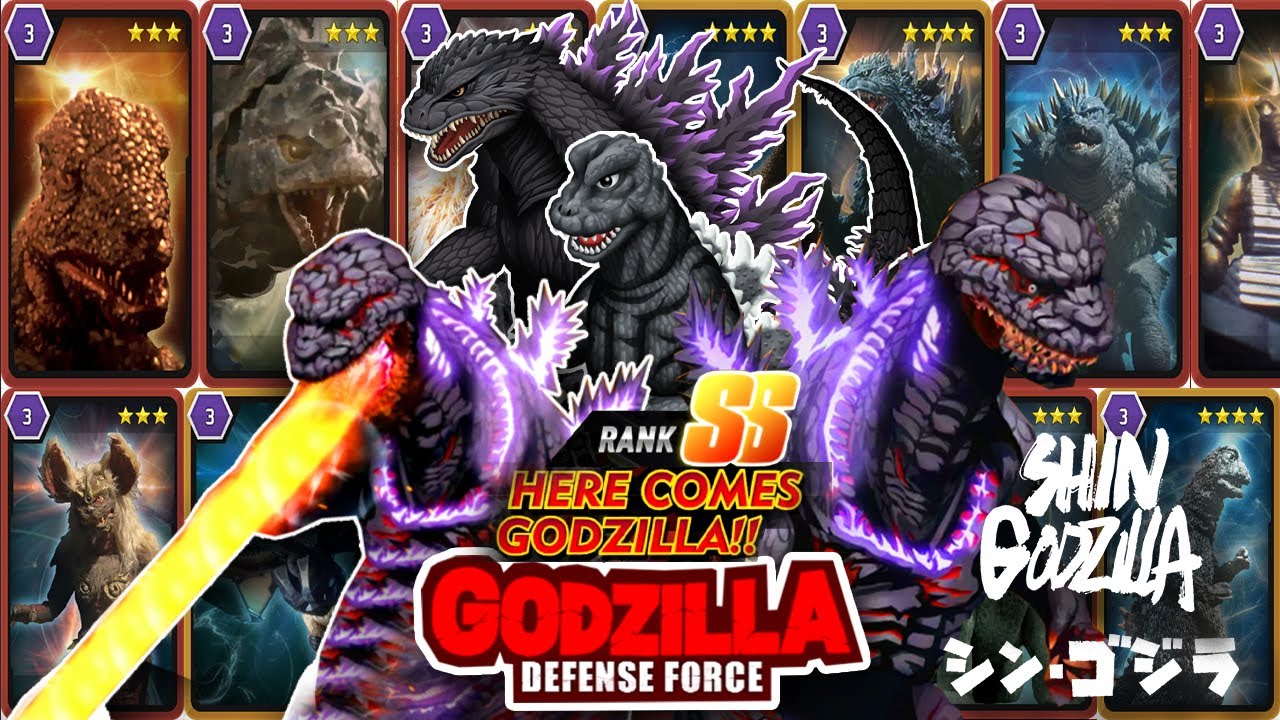 All godzilla and kaiju cards unlock in New York USA 哥斯拉